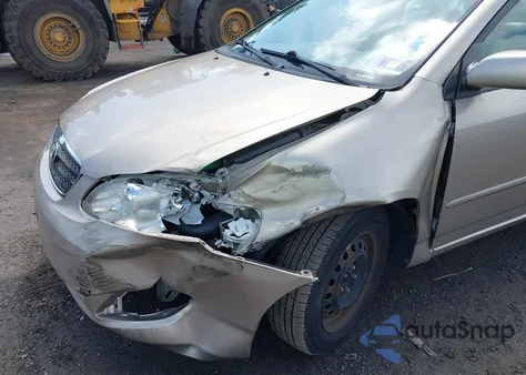 2006 Toyota Corolla Le из США, поврежденный, VIN 2T1BR32E26C613177